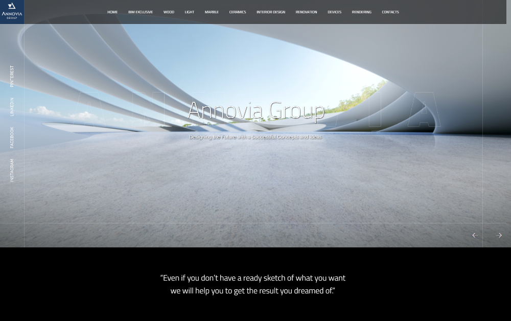 Sito web servizi
